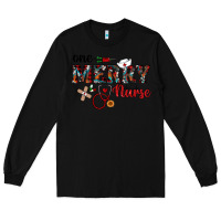 Black one merry nurse western Long Sleeve Tee - RanaPortraitStore