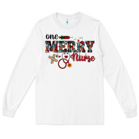 White one merry nurse western Long Sleeve Tee - RanaPortraitStore