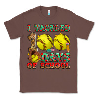 Chestnut i tackled 100 days of school softball Classic Tee - Zillion Design Studio