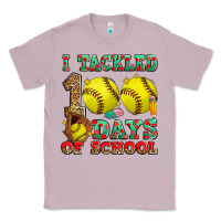Lilac i tackled 100 days of school softball Classic Tee - Zillion Design Studio