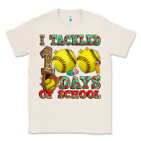Natural i tackled 100 days of school softball Classic Tee - Zillion Design Studio