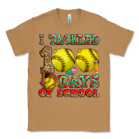 Toasted Coconut i tackled 100 days of school softball Classic Tee - Zillion Design Studio