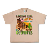 Burro raising hell with the hippies and the cowboys Urban Heavy Tee - texasbilliewilder
