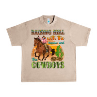 French Oak raising hell with the hippies and the cowboys Urban Heavy Tee - texasbilliewilder