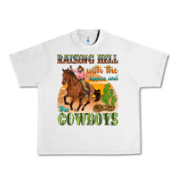 Lunar Rock raising hell with the hippies and the cowboys Urban Heavy Tee - texasbilliewilder