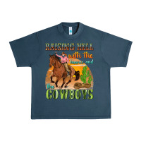Midnight Navy raising hell with the hippies and the cowboys Urban Heavy Tee - texasbilliewilder