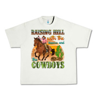 Pistachio raising hell with the hippies and the cowboys Urban Heavy Tee - texasbilliewilder