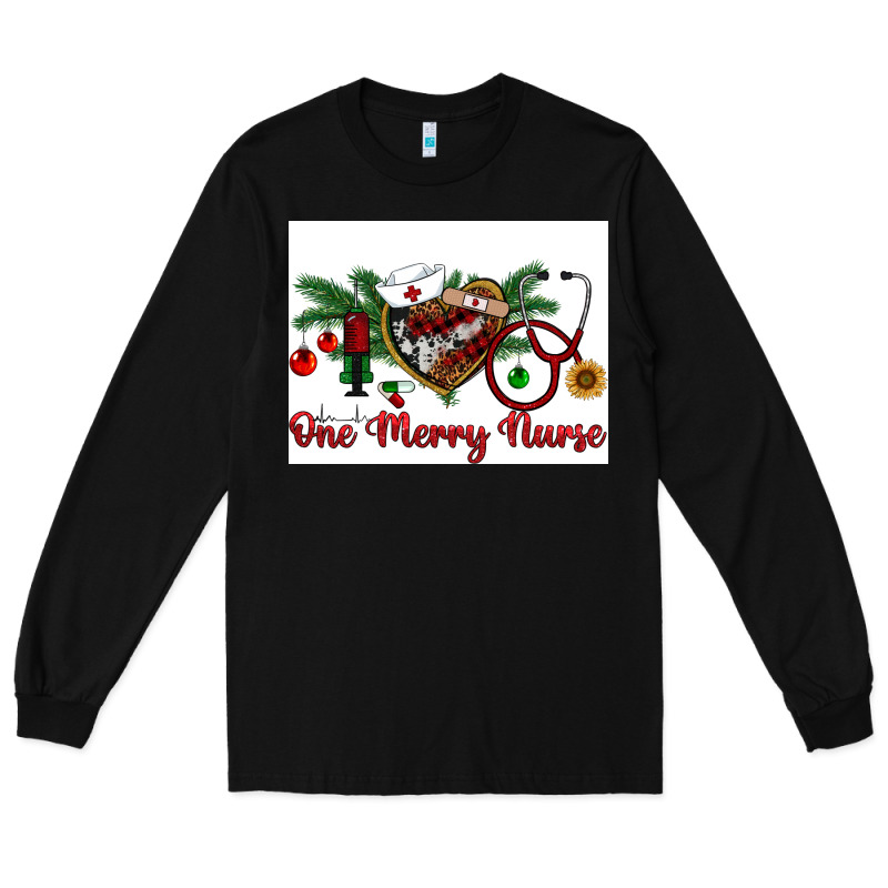One Merry Nurse Long Sleeve Tee by RanaPortraitStore | Teevron
