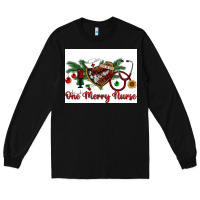 Black one merry nurse Long Sleeve Tee - RanaPortraitStore