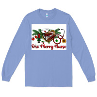Colony Blue one merry nurse Long Sleeve Tee - RanaPortraitStore