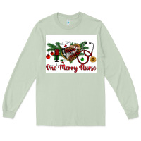 Matcha one merry nurse Long Sleeve Tee - RanaPortraitStore