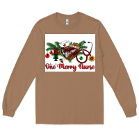 Toasted Coconut one merry nurse Long Sleeve Tee - RanaPortraitStore