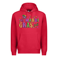 Cardinal it's mardi gras y'all Premium Hoodie - MaliasSmallBusiness