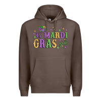 Coffee it's mardi gras y'all Premium Hoodie - MaliasSmallBusiness