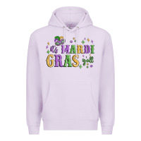 Lilac it's mardi gras y'all Premium Hoodie - MaliasSmallBusiness