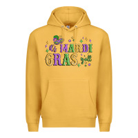 Mustard it's mardi gras y'all Premium Hoodie - MaliasSmallBusiness