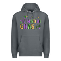 Rock it's mardi gras y'all Premium Hoodie - MaliasSmallBusiness