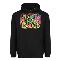 Black let's get loaded Heavyweight Hoodie - Jasminsmagicworld
