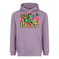 Lavender let's get loaded Heavyweight Hoodie - Jasminsmagicworld