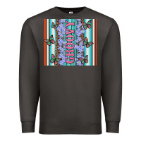 Smoke groovy with flowers and Butterflies Premium Sweatshirt - Artiststas
