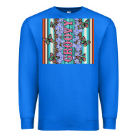 True Royal groovy with flowers and Butterflies Premium Sweatshirt - Artiststas