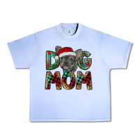 Grape Ice Christmas French Bulldog Mom Urban Heavy Tee - RanaPortraitStore