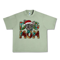 Oil Green Christmas French Bulldog Mom Urban Heavy Tee - RanaPortraitStore