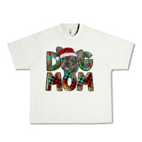 Pistachio Christmas French Bulldog Mom Urban Heavy Tee - RanaPortraitStore