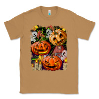 Toasted Coconut Halloween Pumpkins Classic Tee - BundleAndBundleShop