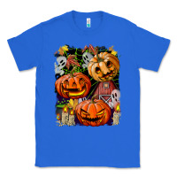 True Royal Halloween Pumpkins Classic Tee - BundleAndBundleShop
