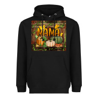 Black mama pumpkin tumbler Heavyweight Hoodie - BundleAndBundleShop