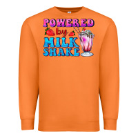 Carrot powered by milkshake Premium Sweatshirt - AdoDesignShop