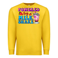 Lemon powered by milkshake Premium Sweatshirt - AdoDesignShop