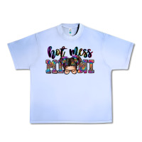 Grape Ice mess mini messy bun Urban Heavy Tee - Zillion Design Studio