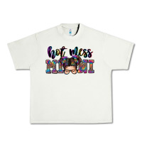 Pistachio mess mini messy bun Urban Heavy Tee - Zillion Design Studio