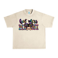 Sandshell mess mini messy bun Urban Heavy Tee - Zillion Design Studio