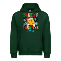 Forest Green santas favorite boy Urban Hoodie - MaliasSmallBusiness