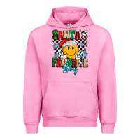 Fuchsia Pink santas favorite boy Urban Hoodie - MaliasSmallBusiness