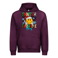 Mauve Wine santas favorite boy Urban Hoodie - MaliasSmallBusiness