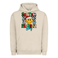 Pigment French Oak santas favorite boy Urban Hoodie - MaliasSmallBusiness