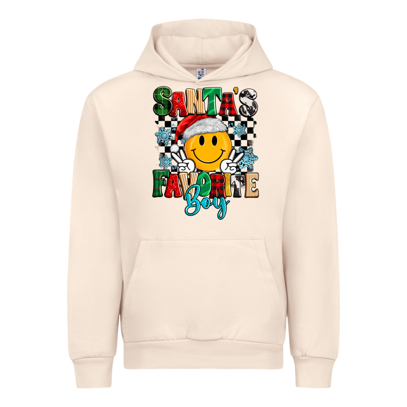 Santas Favorite Boy Urban Hoodie by MaliasSmallBusiness | Teevron