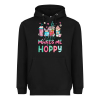 Black easter coffee makes me so hoppy Heavyweight Hoodie - Jasminsmagicworld