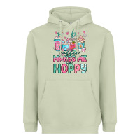 Matcha easter coffee makes me so hoppy Heavyweight Hoodie - Jasminsmagicworld