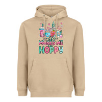Easter Coffee Makes Me So Hoppy Heavyweight Hoodie | Teevron