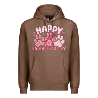 Chestnut happy valentine's day Premium Hoodie - MaliasSmallBusiness