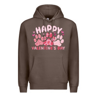Coffee happy valentine's day Premium Hoodie - MaliasSmallBusiness