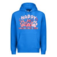 True Royal happy valentine's day Premium Hoodie - MaliasSmallBusiness