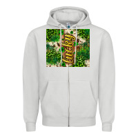 Dove Grey St. Patrick's Day lucky tumbler Zipper Hoodie - Neo Western