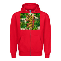 Red St. Patrick's Day lucky tumbler Zipper Hoodie - Neo Western