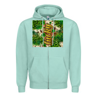 Seafoam St. Patrick's Day lucky tumbler Zipper Hoodie - Neo Western